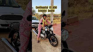 Continental GT 650 Exhaust Sound continentalgt650 [upl. by Greenburg]