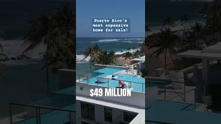 Who should be the recordbreaking owner of Puerto Rico’s most expensive home for sale 🇵🇷🏝️ shorts [upl. by Khajeh]