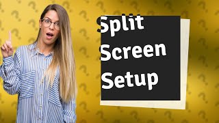 How do I play split screen on two tvs on PS5 [upl. by Ayel751]