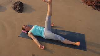 Therapeutic Yoga  Yoga Karana  Feet to Head Relaxation  Vinyasa Yoga Flow  Niramaya Yoga School [upl. by Henrik]