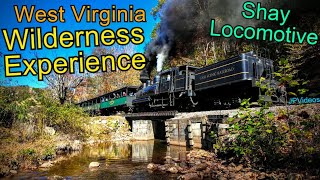 The Incredible Cass Scenic Railroad Train Ride to Whittaker Station Shay Locomotives [upl. by Nired]