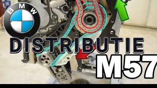 INLOCUIRE DISTRIBUTIE M57D30 BMW 30D E90 E92 E60 E61 X5 E70 TIMING CHAIN [upl. by China978]