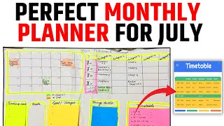 Perfect Monthly Planner to score 95 In Half Yearly Exam [upl. by Uchish]