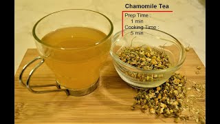 Chamomile tea for good Sleep [upl. by Sethi]