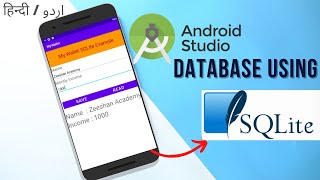 SQLite Database Tutorial in Android Studio  Android SQLITE database tutorial  SQLite CRUD App [upl. by Adrianna337]