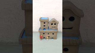 destroying a beautiful miniature clay house 😱shorts [upl. by Revell]