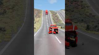 Dumper trucks vs bollard crash part661 shortvideo beamngdrive shorts police truck india [upl. by Calvina]