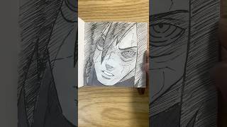 How To Draw Madara Uchiha ASMR howtodraw naruto asmrart [upl. by Kim]