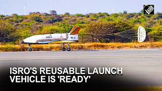 ISRO successfully conducts autonomous test landing of Reusable Launch Vehicle LEX [upl. by Langham565]