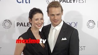 Sam Heughan Caitriona Balfe Tobias Menzies OUTLANDER PaleyFest LA 2015 [upl. by Adaner]