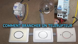 Cablage Télérupteur🤍 طريقة تركيب التلربتور بطريقة مفصلة [upl. by Assenay]