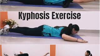 KYPHOSIS EXERCISES [upl. by Iffar]