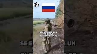 Soldado ruso enfrenta un BTR70 soviético 🗿 [upl. by Alves284]