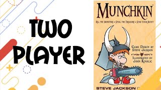 How To Play Munchkin Card Game With Two Players Variant [upl. by Tiram]