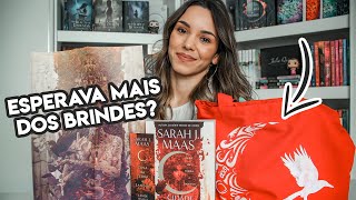 Unboxing de Cidade da Lua Crescente  Casa de Terra e Sangue de Sarah J Maas [upl. by Lucic247]