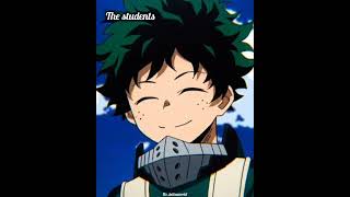 The students or their teacher mhabokunoheroacademia dekubakugou todoroki aizawa amv anime [upl. by Diver246]