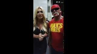 Hulk Hogan and Brooke Hogan speak out against dog meat cruelty [upl. by Edora]