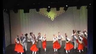 Latvian folk dance group quotKalvequot TDA Kalve  Rucavietis [upl. by Sower]