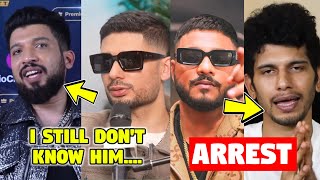 KRNA REPLY ON NAEZY IN BIGG BOSS   RAFTAAR REPLY ON ROHAN CARIAPPA ARREST SCOUT REACT ON MC STAN [upl. by Eceryt261]