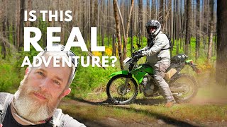 REAL Motorcycle Adventure Kawasaki KLX 230 [upl. by Noach]