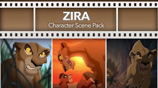 Zira  “The Lion King 2”  HD Scene Pack Part 1 [upl. by Skipton610]