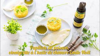 Filet de poisson vinaigrette citron et huile chanvre Emile Noël [upl. by Boony]