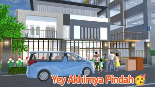 MY FAMILY  Rumah Baru  Yey Pindahan😍  DRAMA SAKURA SCHOOL SIMULATOR [upl. by Grimaldi]