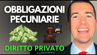 OBBLIGAZIONI PECUNIARIE 💸👨🏻‍⚖️  Diritto Privato in 3 minuti [upl. by Kcolttam]