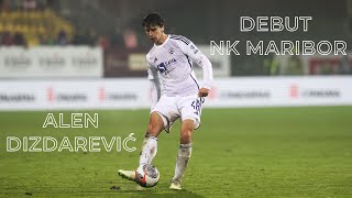 Alen Dizdarevic debut Nk Maribor 932024 [upl. by Eriam]