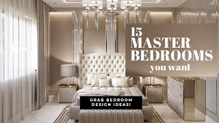 15 luxury master bedroom interior designs amp latest decorating ideas [upl. by Orly923]