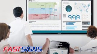 Get Attention with Digital Signage Displays and Content  FASTSIGNS® [upl. by Nalda]