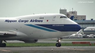 Nippon Cargo Airlines NCA Boeing 747400F JA07KZ 成田国際空港 離陸 2012715 [upl. by Amanda]