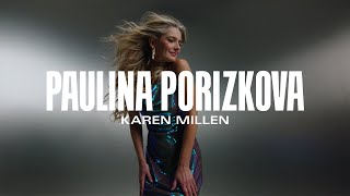 Paulina Porizkova Interview  Behind The Scenes Paulina Porizkova x Karen Millen [upl. by Bouton]