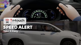 Toyota TIntouch – Eps 10 Speed Alert Take It Easy [upl. by Willms975]