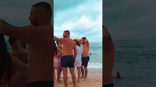 🏖️ Walking tour  Maresias Beach São Paulo Brazil shorts beach travel praia [upl. by Emirej]