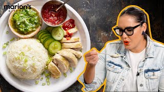 Hainanese chicken rice made EASIER  Marion’s Kitchen [upl. by Harlie886]