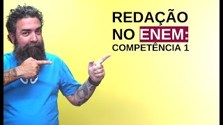 Redação no Enem Competência 1  Brasil Escola [upl. by Aeirdna]