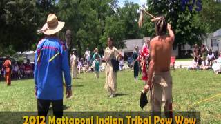 2012 Mattaponi Indian Tribal Pow Wow [upl. by Ainoet157]