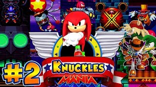 ABM Sonic Mania Gameplay Knuckles Mania Walkthrough 2 HD [upl. by Ordnajela]