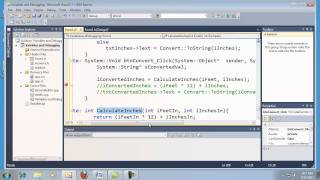 Visual C 2010 Express Tutorial 4  Functions [upl. by Innob910]