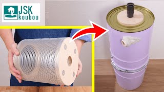 building a cyclone dust collector 【DIY】 [upl. by Ressler]