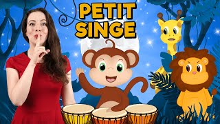 Petit Singe  Comptine pour enfant [upl. by Delmor]