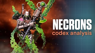 Necrons Codex Review Warhammer 40K 10th Edition [upl. by Alyacim36]