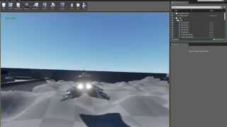 Unreal Engine 4  Hovercraft  Hovertank Physics [upl. by Morette15]