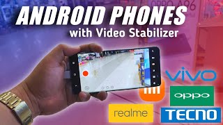 Android Phones with Video Stabilizer  AntiShake Camera Features [upl. by Atteragram]