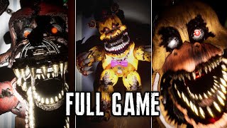 FNAF Nightmare Attack  Full Walkthrough [upl. by Lundquist]