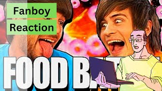 Fanboy Reacts FOOD BATTLE 2012 smosh [upl. by Elamor920]