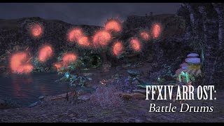 FFXIV OST Sahagin Theme Battle Drums [upl. by Leacim619]