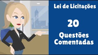 20 Questões Comentadas da Lei de Licitações 141332021 Arts 11 a 16 [upl. by Airdna]