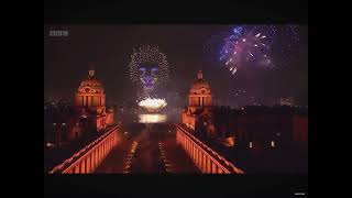 London Fireworks 2022 [upl. by Einahpets436]